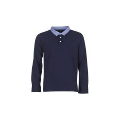 Koszulki polo z długim rękawem Casual Attitude IHEYA. Niebieskie koszulki męskie Casual Attitude, s, bez wzorów, casualowe, polo, z długim rękawem, długie. Za 76,30 zł.