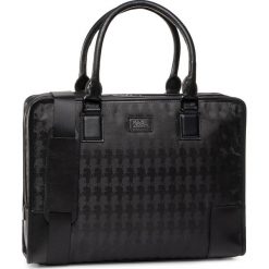 Torba na laptopa KARL LAGERFELD - 805902 501115 Black 990. Czarne torby męskie skórzane KARL LAGERFELD, bez wzorów, ze skóry. Za 1789,00 zł.