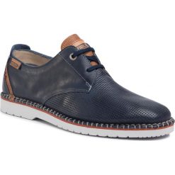Półbuty PIKOLINOS - M6R-4356 Blue. Niebieskie półbuty męskie Pikolinos, na co dzień, bez wzorów, ze skóry, bez zapięcia. Za 429,00 zł.
