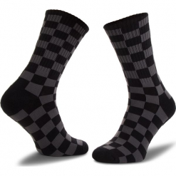 Skarpety Wysokie Damskie VANS - Checkerboard Crew VN0A3H3NBA5 r.38,5/42 Black/Charco. Czarne skarpetki damskie Vans, z bawełny. Za 39,00 zł.