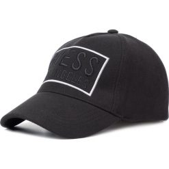 Czapka z daszkiem GUESS - M94Z24 WAK50 JBLK. Czarne czapki męskie Guess, z aplikacjami, z bawełny. W wyprzedaży za 119,00 zł.
