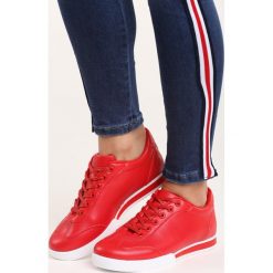 Buty sportowe damskie: Czerwone Buty Sportowe Seems to Change