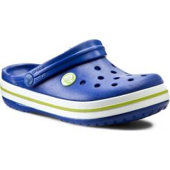 Klapki CROCS - Crocband Kids 10998 Cerulean Blue/Volt Green. Niebieskie sandały chłopięce Crocs, z tworzywa sztucznego, bez zapięcia. Za 129,00 zł.