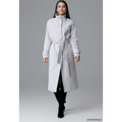 Płaszcz M624 Szary. Szare płaszcze damskie Pakamera, m, eleganckie. Za 329,00 zł.