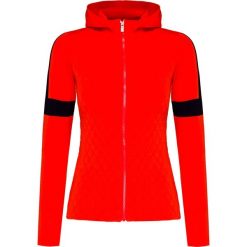 Sweter FUSALP FRANCINE. Czarne swetry damskie Fusalp, bez wzorów, z wiskozy, sportowe, bez rękawów, bez kaptura. Za 1680,00 zł.