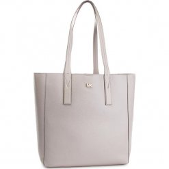 Torebka MICHAEL MICHAEL KORS - Junie 30T8TX5T3L Pearl Grey. Szare torebki klasyczne damskie marki MICHAEL Michael Kors, bez wzorów, ze skóry, klasyczne, bez dodatków. W wyprzedaży za 669,00 zł.
