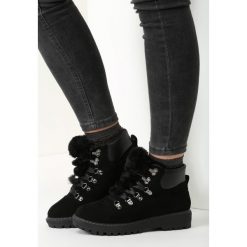 Czarne Traperki Stand By Designer. Czarne buty zimowe damskie vices. Za 119,99 zł.