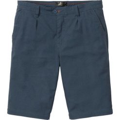 Bermudy chino Regular Fit bonprix niebieski. Niebieskie spodenki i szorty męskie bonprix, m, bez wzorów. Za 109,99 zł.