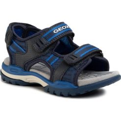 Sandały GEOX - J Borealis B.D J020RD 014ME C4226 S Navy/Royal. Niebieskie sandały chłopięce Geox, z materiału, na rzepy. Za 259,00 zł.