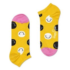 Skarpety Happy Socks Low Smile (SMI05-2000). Żółte skarpetki męskie Happy Socks, z bawełny. Za 29,99 zł.