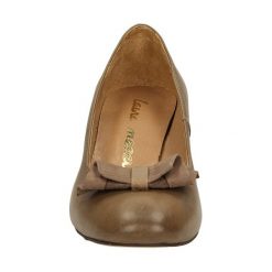 CZÓŁENKA LAURA MESSI 835. Brązowe buty ślubne damskie Casu, na koturnie. Za 179,99 zł.