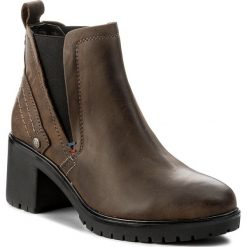 Buty zimowe damskie: Botki WRANGLER - Sierra Chelsea WL172516 Anthracite 96
