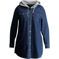 Bomberki damskie: City Chic JACKET DENIM VIBE Kurtka jeansowa denim mid