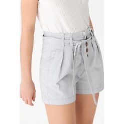 Szorty paperbag - Jasny szary. Szare szorty damskie House, s, bez wzorów. Za 69,99 zł.