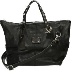 Torba - 200405 NERO. Szare torebki klasyczne damskie marki Venezia, ze skóry. Za 899,00 zł.