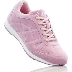 Sneakersy bonprix bladoróżowy. Różowe buty sportowe damskie bonprix. Za 49,99 zł.