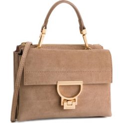 Torebka COCCINELLE - DD6 Arlettis Suede E1 DD6 55 B7 01 Desert N02. Pomarańczowe torebki klasyczne damskie Coccinelle, bez wzorów, ze skóry, eleganckie, na ramię, bez dodatków. Za 1149,90 zł.