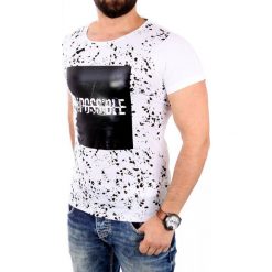 T-shirty męskie: CRSM T-shirt męski biały r. M (16011-1)