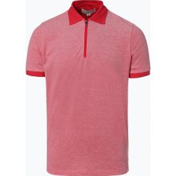 Nils Sundström - Męska koszulka polo, czerwony. Czerwone koszulki męskie marki Nils Sundström, m, bez wzorów, bez rękawów. Za 129,95 zł.