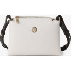 Tommy Hilfiger - Torebka damska, szary. Szare torebki klasyczne damskie TOMMY HILFIGER, bez wzorów, ze skóry, eleganckie, bez dodatków. Za 449,95 zł.