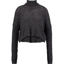 Swetry klasyczne damskie: Friday’s Project ROUND NECK ECOCHIC Sweter washed black
