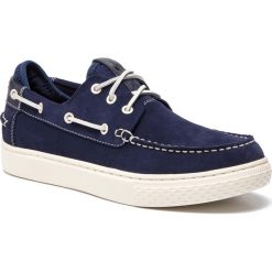 Półbuty POLO RALPH LAUREN - Deck100 809732272001 Nnvy/L Tan. Niebieskie półbuty męskie Polo Ralph Lauren, na co dzień, bez wzorów, ze skóry, klasyczne, bez zapięcia. W wyprzedaży za 369,00 zł.