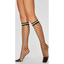 Tommy Hilfiger - Podkolanówki. Szare podkolanówki damskie marki TOMMY HILFIGER, z elastanu. Za 39,90 zł.