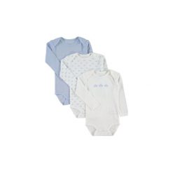 Body niemowlęce: NAME IT Boys Body dziecięce cashmere blue 3 szt.