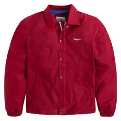 Kurtka w kolorze czerwonym. Czerwone kurtki męskie Pepe Jeans, Mexx, Pierre Cardin, xxl, bez wzorów, bez kaptura. W wyprzedaży za 149,95 zł.