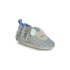 Kapcie niemowlęce Dziecko Robeez LITTLE MOUSE. Szare buciki niemowlęce Robeez, bez zapięcia. Za 139,00 zł.