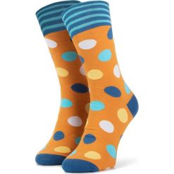 Skarpety ACCCESSORIES SKARPETY MĘSKIE 079 UB174. Pomarańczowe skarpetki męskie ACCCESSORIES, bez wzorów, z bawełny. Za 14,99 zł.