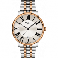 TISSOT RABAT ZEGAREK Carson Premium T122.410.22.033.00. Szare zegarki męskie TISSOT, srebrne. W wyprzedaży za 1628,01 zł.