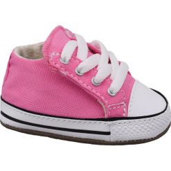Converse Chuck Taylor All Star Cribster 865160C buty sportowe, trampki uniseks różowe 20. Różowe buciki niemowlęce Converse, z tkaniny, bez zapięcia. W wyprzedaży za 109,99 zł.