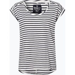 Esprit Casual - T-shirt damski, niebieski. Niebieskie t-shirty damskie Esprit Casual, s, w paski, z bawełny, casualowe, bez kołnierzyka. Za 59,95 zł.