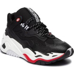 Sneakersy JUST CAVALLI - S08WS0138 900. Czarne półbuty męskie Just Cavalli, na co dzień, bez wzorów, ze skóry ekologicznej, klasyczne, bez zapięcia. Za 1399,00 zł.