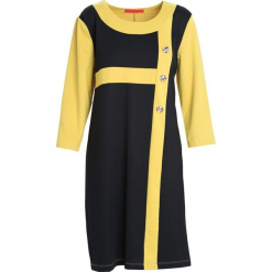 Limonkowa Sukienka Since You're Gone. Czarne sukienki Born2be, na jesień, xl, midi, oversize. Za 49,99 zł.