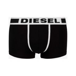Diesel Bokserki Czarny. Czarne bokserki męskie Diesel, bez wzorów, z elastanu. Za 111,95 zł.