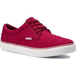 Tenisówki SPRANDI - MS19033 Red. Czerwone półbuty męskie Sprandi, na co dzień, bez wzorów, z gumy, eleganckie, bez zapięcia. W wyprzedaży za 54,99 zł.
