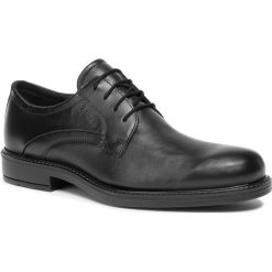 Półbuty ECCO - Vitrus III GORE-TEX 64563401001 Black. Czarne buty wizytowe męskie ecco, ze skóry, eleganckie. W wyprzedaży za 519,00 zł.