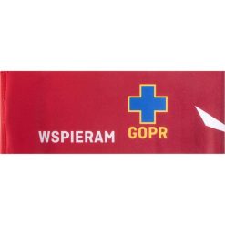 Opaska SALEWA - Promo Headband 027656 Tango Red 1807/1650/GOPR. Czerwone czapki męskie Salewa, bez wzorów, z elastanu. Za 79,00 zł.