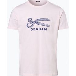 T-shirty męskie: DENHAM – T-shirt męski, różowy