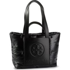 Torebka TORY BURCH - Perry Bombe Nylon Tote 56255 Black 001. Czarne torebki klasyczne damskie Tory Burch, bez wzorów, ze skóry, klasyczne, bez dodatków. Za 1269,00 zł.
