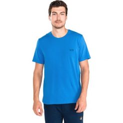 BOSS Mix&Match Koszulka Niebieski. Niebieskie podkoszulki męskie Boss, l, bez wzorów, z elastanu, bez kołnierzyka, krótkie. Za 185,95 zł.