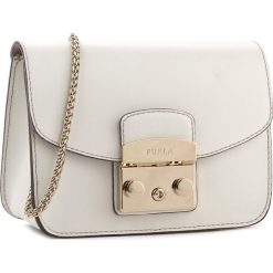 Torebka FURLA - Metropolis 920357 B BGZ7 VFO Petalo. Białe torebki klasyczne damskie Furla, ze skóry. Za 829,00 zł.