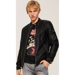 Kurtka typu biker - Czarny. Czarne kurtki męskie House, s, bez wzorów, bez kaptura. Za 189,99 zł.