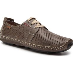 Półbuty PIKOLINOS - 09Z-6038 Dark Grey. Szare półbuty męskie Pikolinos, na co dzień, bez wzorów, ze skóry, eleganckie, bez zapięcia. Za 499,00 zł.