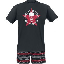 Sons Of Anarchy Men Of Mayhem Pidżama czarny. Czarne spodenki i szorty męskie marki Sons Of Anarchy, xl, z nadrukiem. Za 99,90 zł.