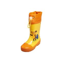 Playshoes Kalosze Myszka. Brązowe kalosze dziewczęce marki Playshoes, z bawełny. Za 67,00 zł.
