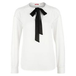 S.Oliver Koszulka Damska 40 Kremowy. Białe t-shirty damskie marki S.Oliver, s, z materiału, eleganckie. W wyprzedaży za 133,00 zł.