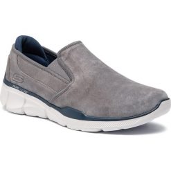 Półbuty SKECHERS - Substic 52938/CHAR Charcoal. Szare półbuty męskie Skechers, na co dzień, bez wzorów, ze skóry, klasyczne, bez zapięcia. Za 299,99 zł.